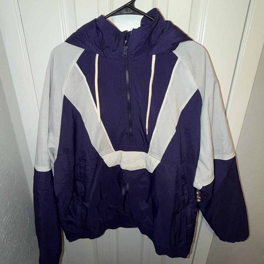 Nike Purple Windbreaker Jacket